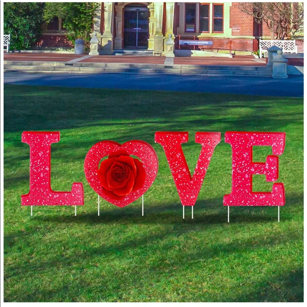 NEW•Love Large Corrugated Signage Letters